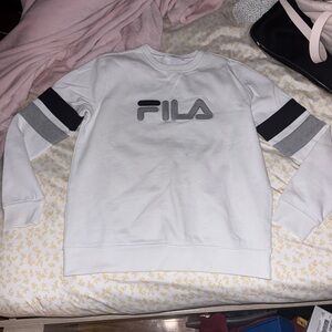 FILA women’s white crewneck size M USA